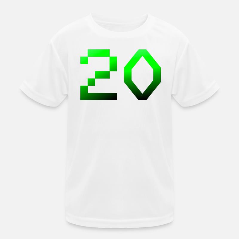 jubiläumsfeier, 20 Pixelig Kinder Funktions-T-Shirt