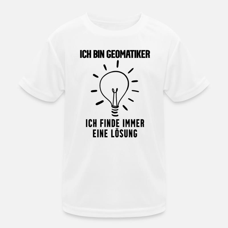Geomatiker Kinder Funktions-T-Shirt