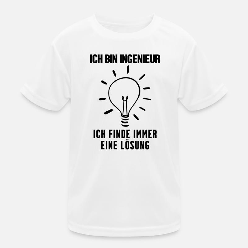 Ingenieur Kinder Funktions-T-Shirt