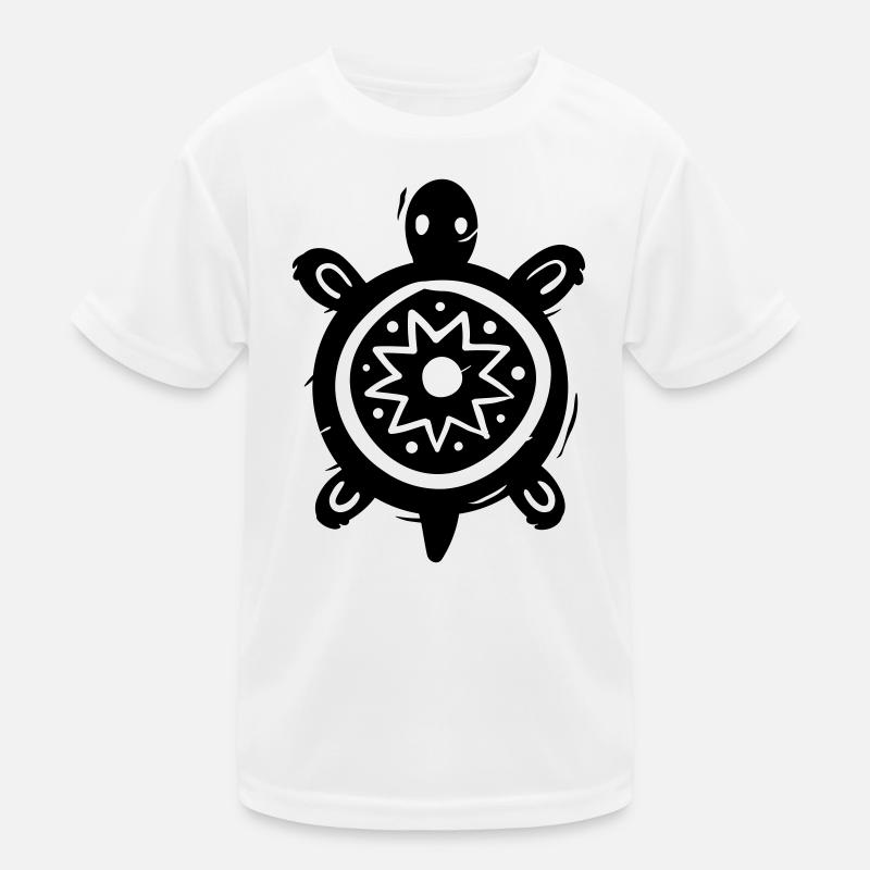 Tortue Tribale T-shirt sport Enfant