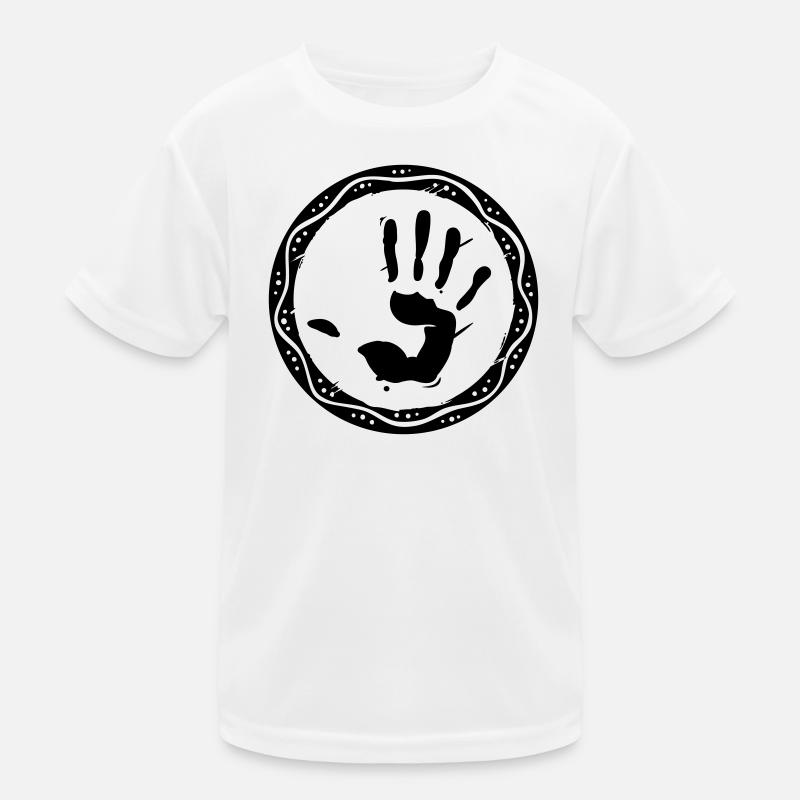 Imprimer la main T-shirt sport Enfant