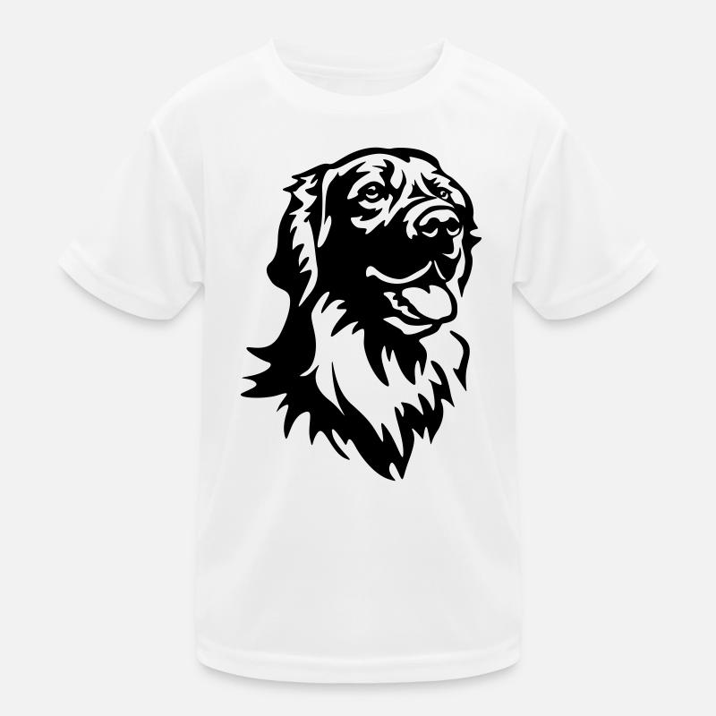 Hovawart Kopf Kinder Funktions-T-Shirt