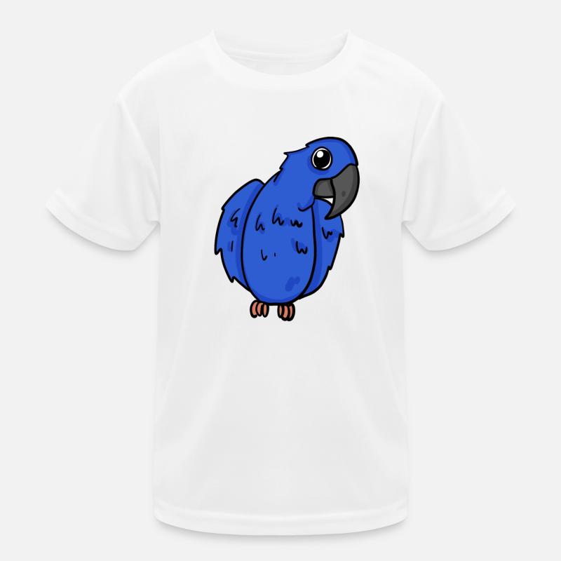Oiseau perroquet d’ara jacinthe T-shirt sport Enfant