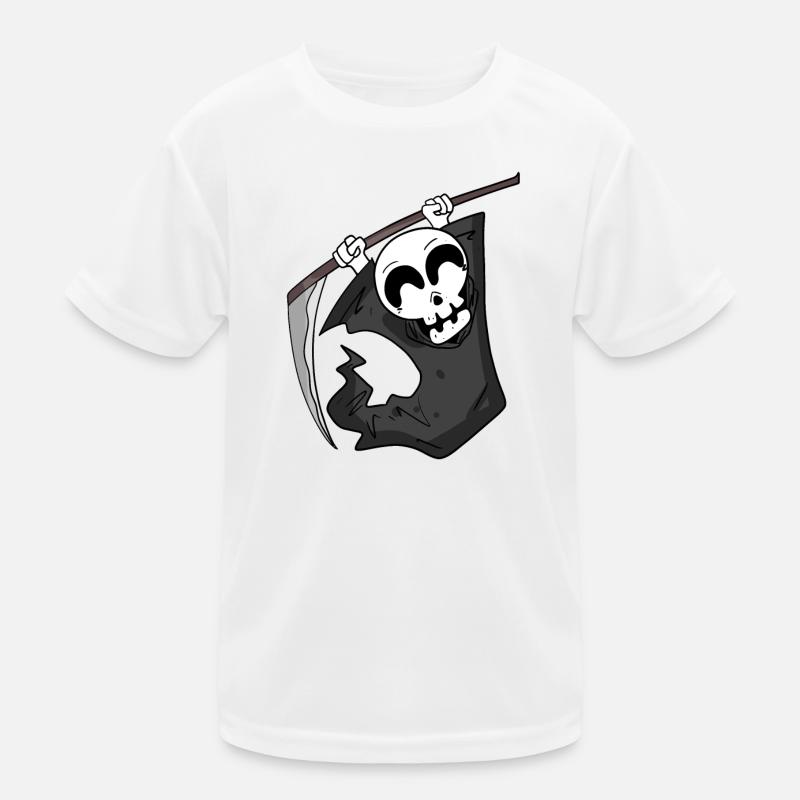 Grim Reaper is pleased Kids Functional T-Shirt