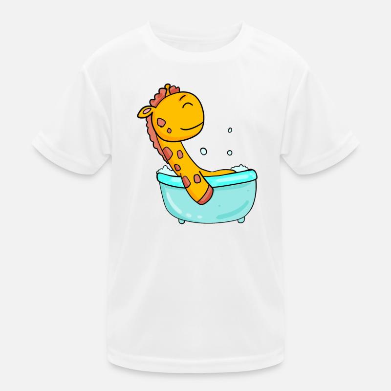 Giraffe Kinder Funktions-T-Shirt