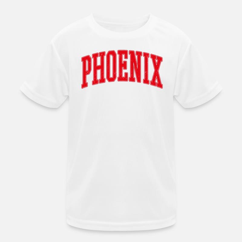 Lettrage Phoenix Arch T-shirt sport Enfant