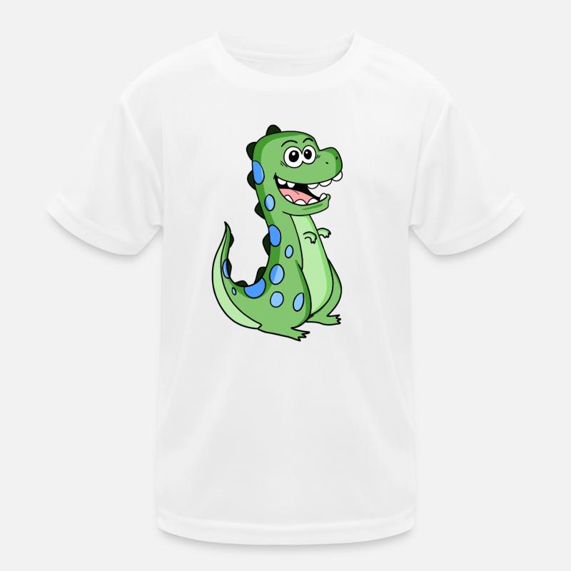 Dino Tooth Gap Toddler Milk Tooth Kids Functional T-Shirt