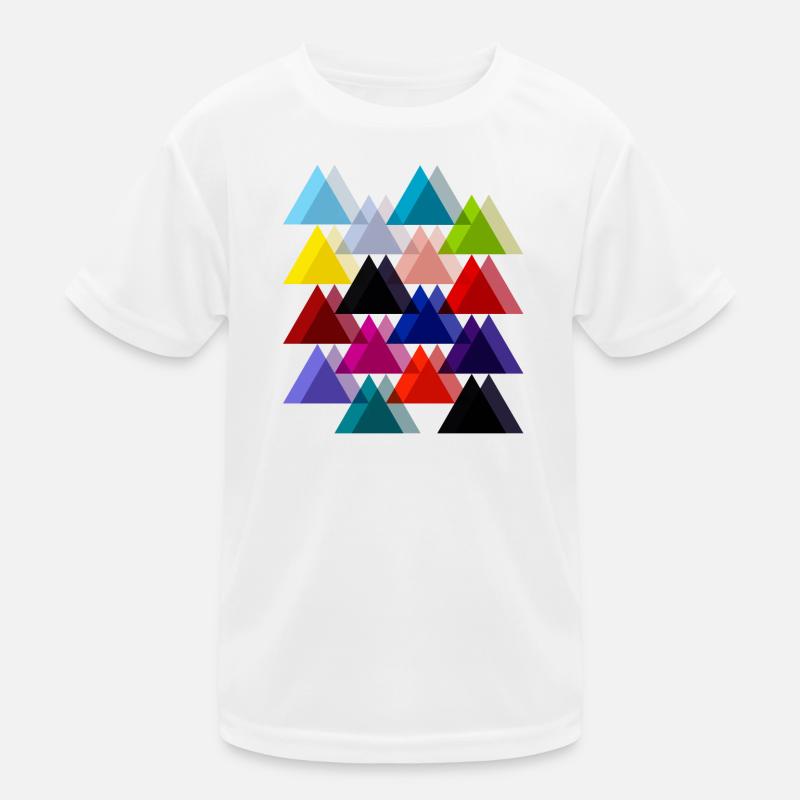 Triangles doubles T-shirt sport Enfant