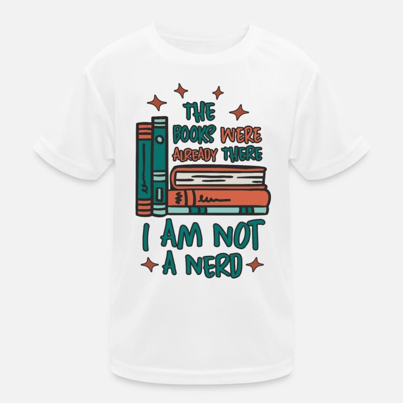 Bücher Wurm Kinder Funktions-T-Shirt