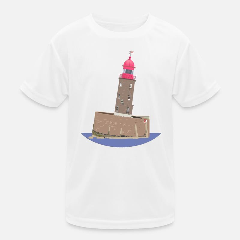 Der schiefe Turm von Bremerhaven ohne Text Kinder Funktions-T-Shirt