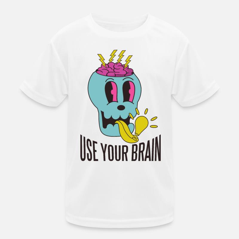 Use your brain Kids Functional T-Shirt