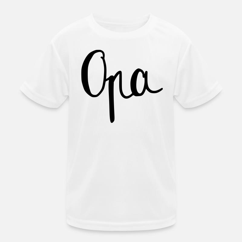 Opa Kinder Funktions-T-Shirt