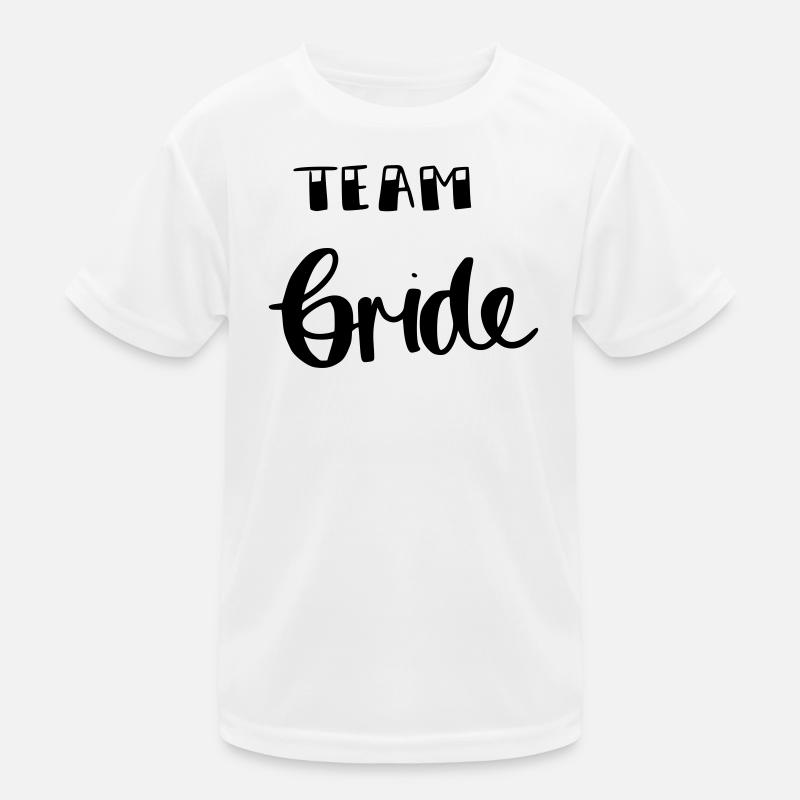 Team bride Kids Functional T-Shirt