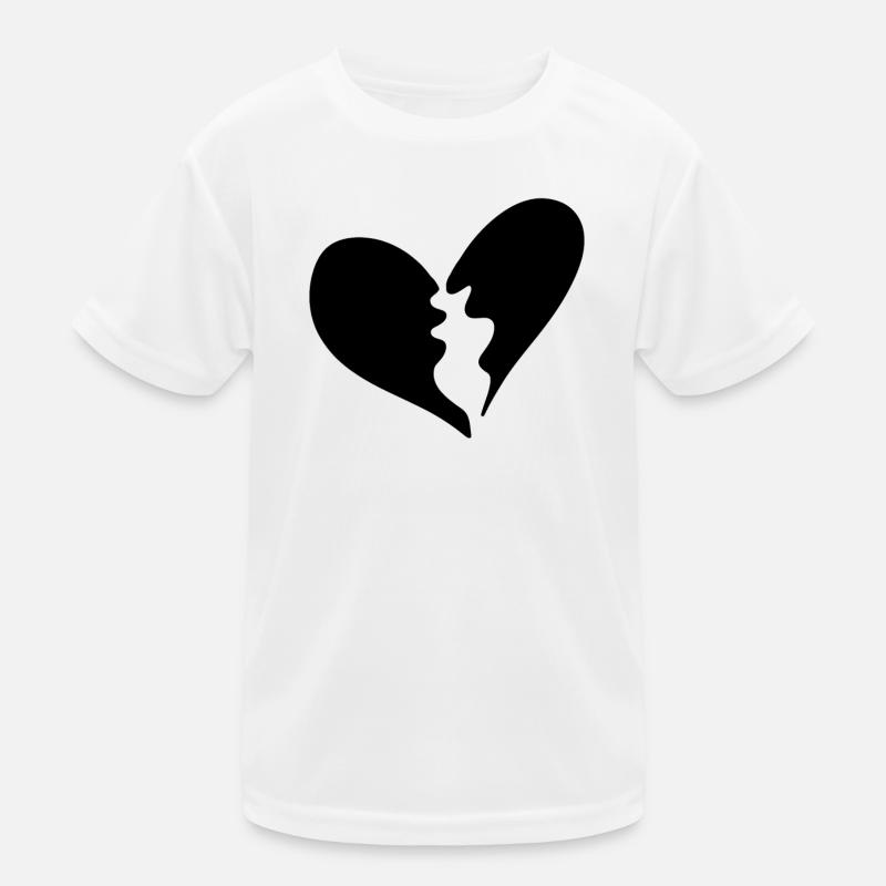 Broken heart Kids Functional T-Shirt