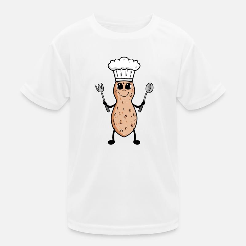 Peanut Chef Cooking Restaurant Cadeau T-shirt sport Enfant