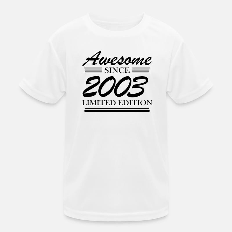 2003 Kinder Funktions-T-Shirt