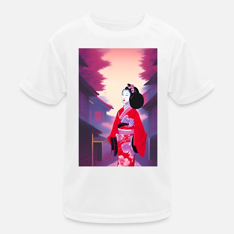 Geisha 5 T-shirt sport Enfant