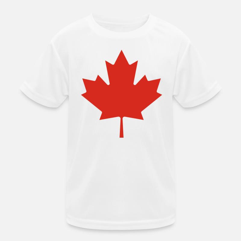 Farbe bekennen – Kanada Kinder Funktions-T-Shirt