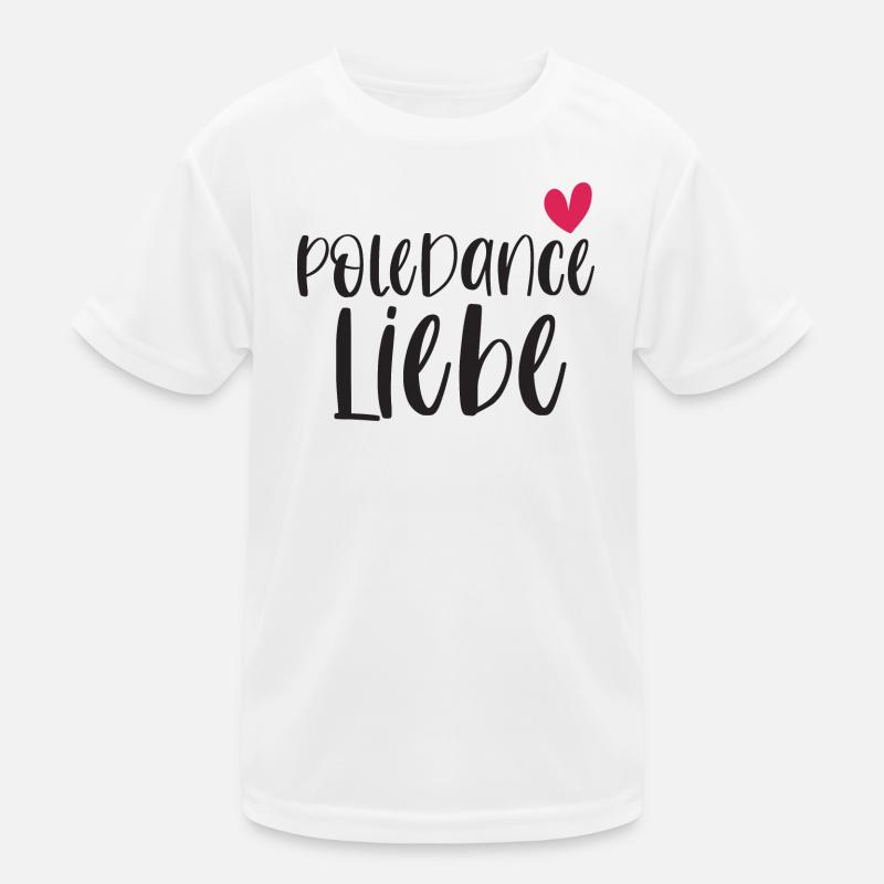 Pole Dance Tänzerin Poledancing Liebe Geschenk Kinder Funktions-T-Shirt