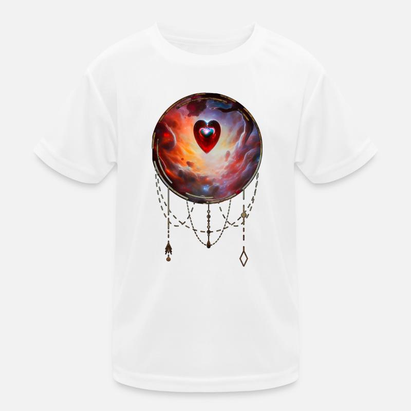 Das Herz des Universums Kinder Funktions-T-Shirt