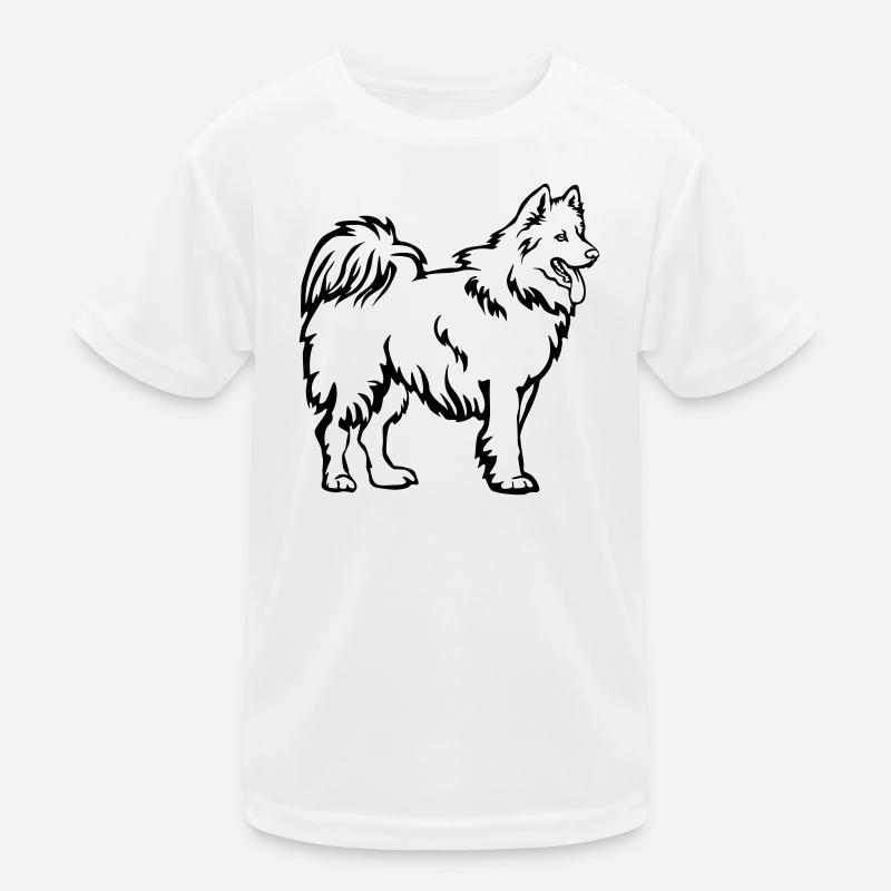 Samoyède - T-shirt sport Enfant - blanc