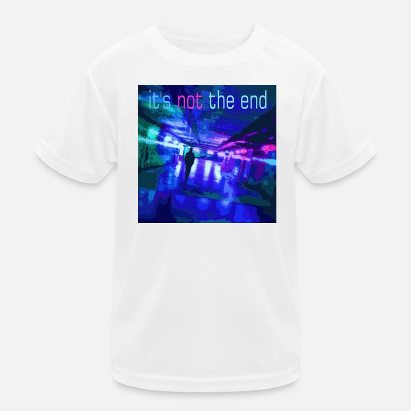 Ce n’est pas la fin Neon Tunnel T-shirt sport Enfant