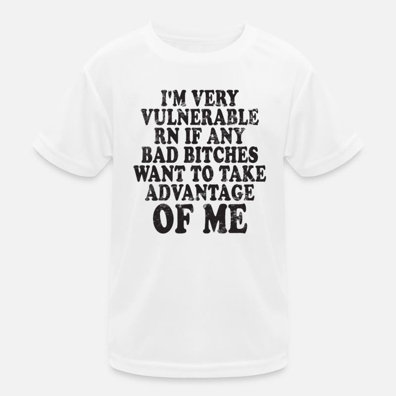 I'm Very Vulnerable RN Kinder Funktions-T-Shirt