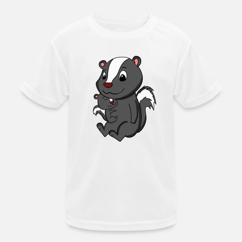 Grossesse en famille - mouffette avec bébé T-shirt sport Enfant