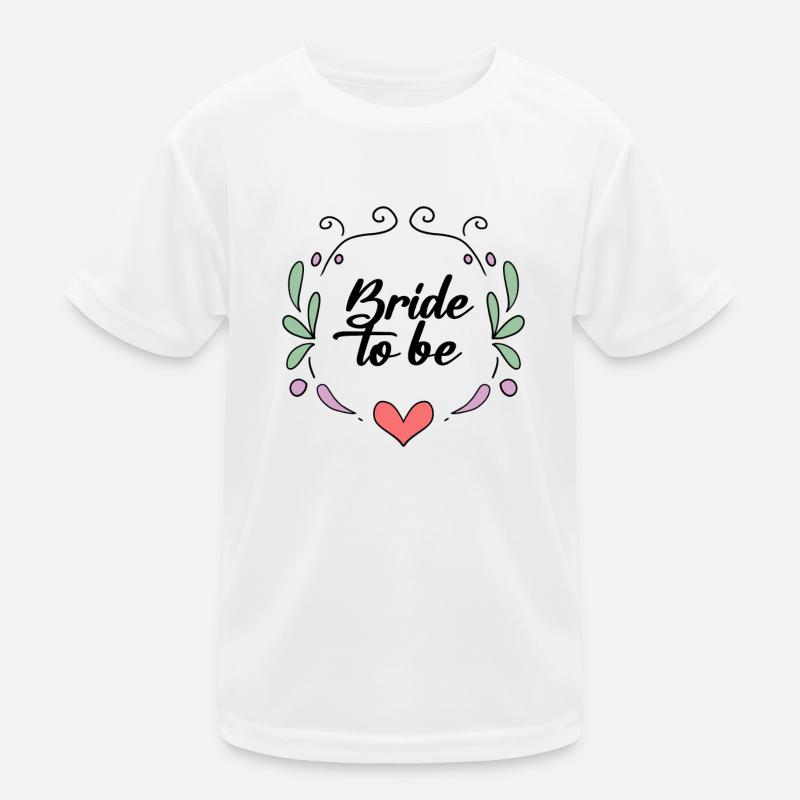 Bride Hen Party - Bride JGA T-shirt sport Enfant