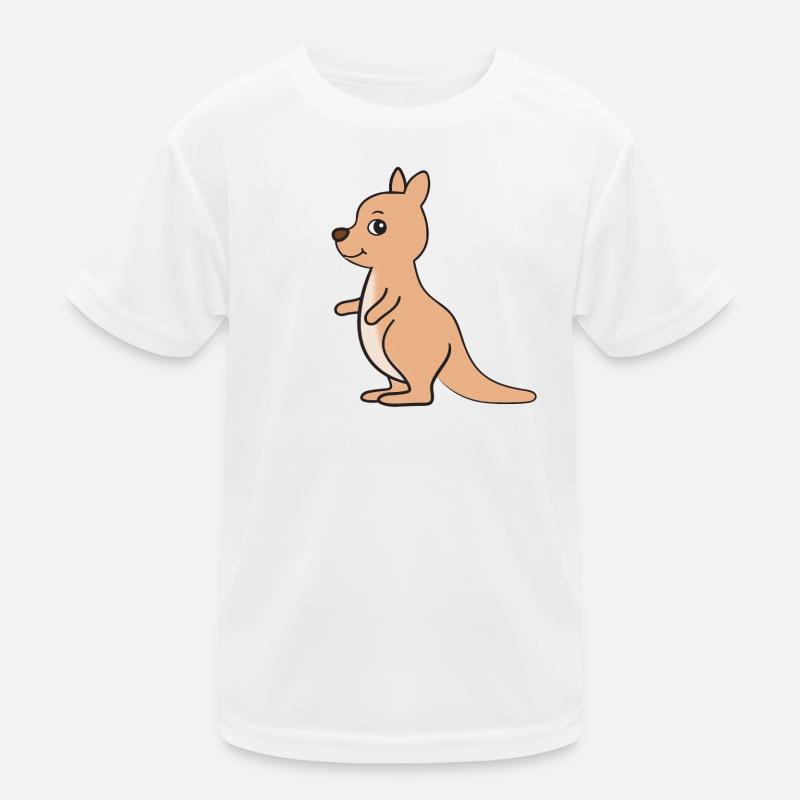 Känguru Kinder Funktions-T-Shirt