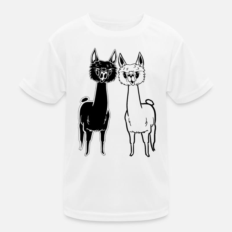 Drôle d’Alpagas Comicstyle - 2 Alpagas Ultracute T-shirt sport Enfant