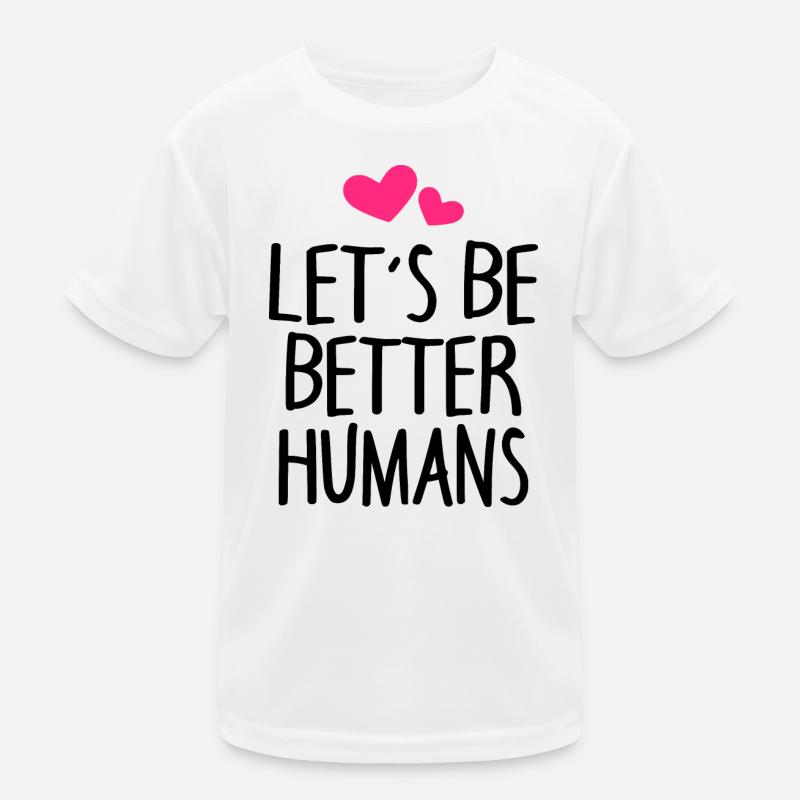 Mensch Menschen Erde Spruch Kinder Funktions-T-Shirt