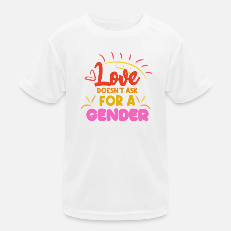 Same-sex partnership Lgbt Statement Kids Functional T-Shirt
