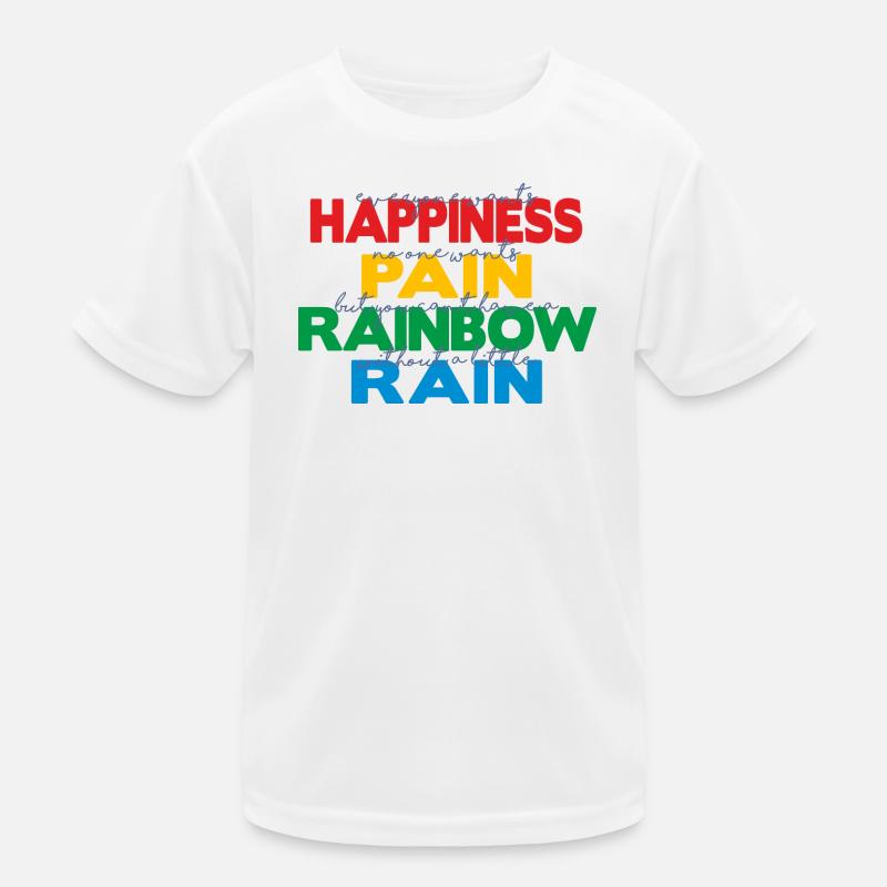 Bonheur T-shirt sport Enfant