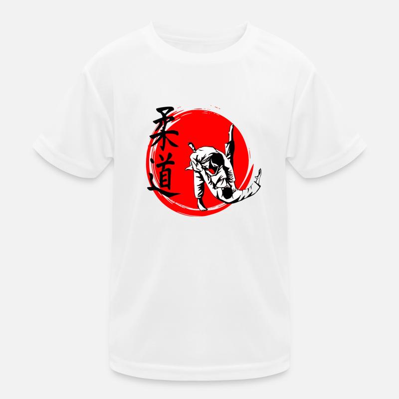 Judo - Kids Functional T-Shirt - white