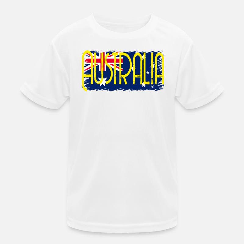 Australia two Kids Functional T-Shirt