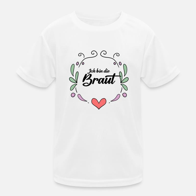 Braut Kinder Funktions-T-Shirt