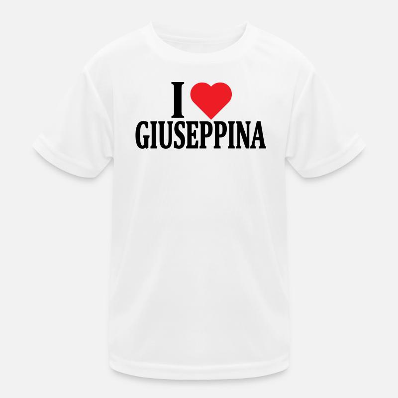 J’adore l’idée cadeau t-shirt Giuseppina T-shirt sport Enfant