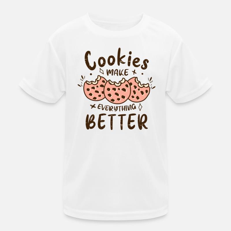 Cookies make everything better Kids Functional T-Shirt