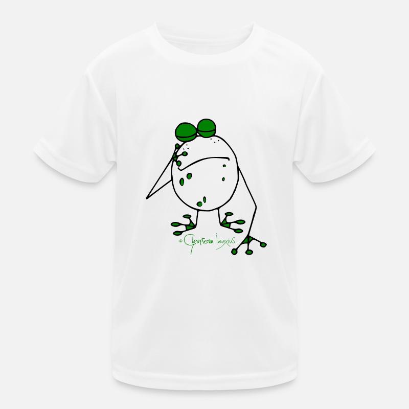 Relaxed Frog © Chyropterum Innoxius T-shirt sport Enfant