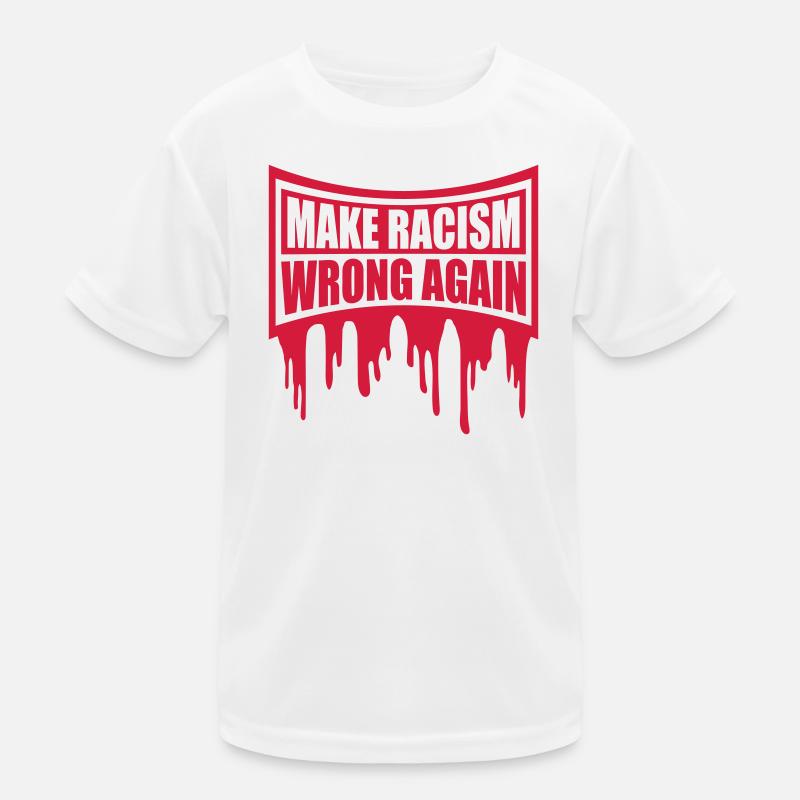 make racism wrong again Kids Functional T-Shirt
