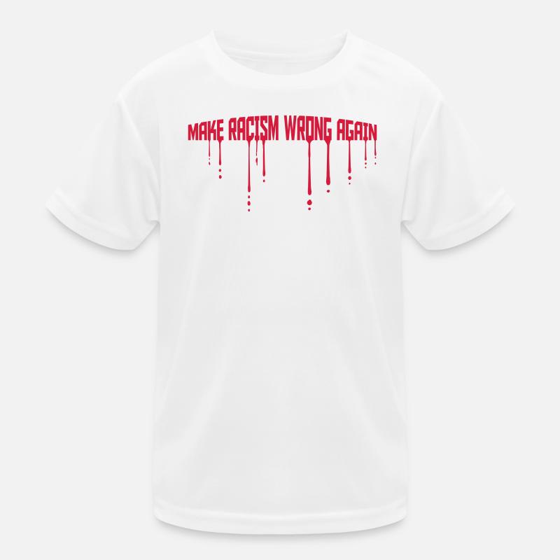 make racism wrong again Kids Functional T-Shirt