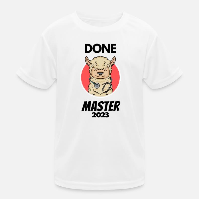 Master 2023 Kinder Funktions-T-Shirt