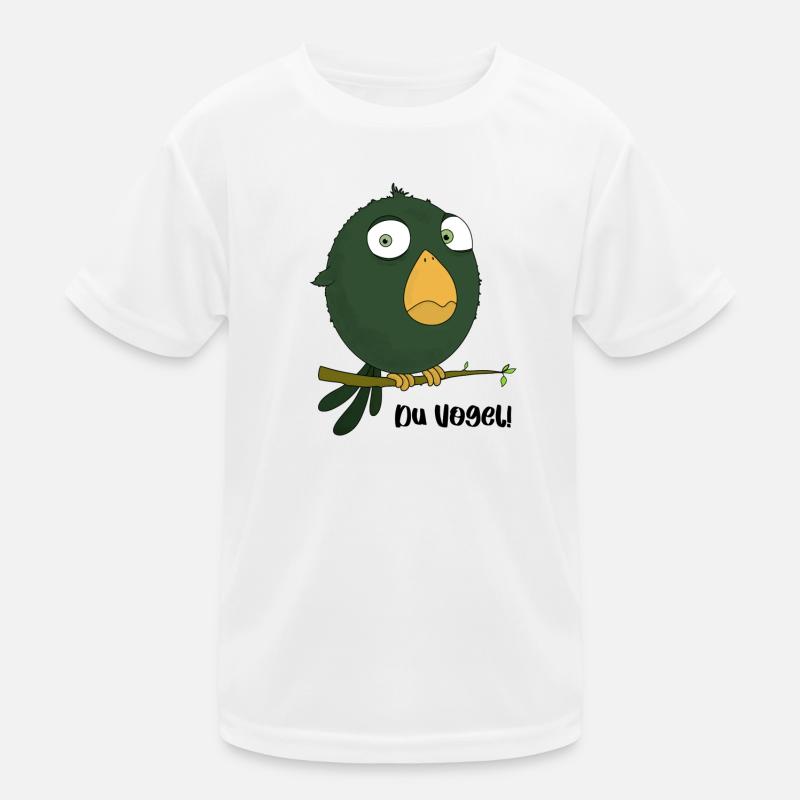 Du Vogel Kinder Funktions-T-Shirt