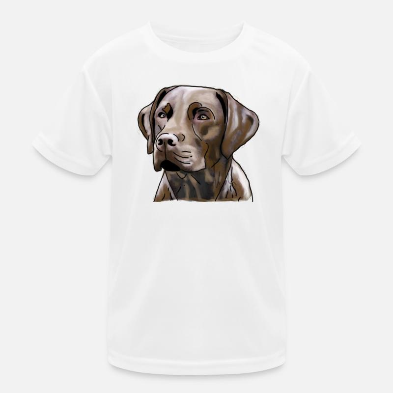 Labrador Kinder Funktions-T-Shirt