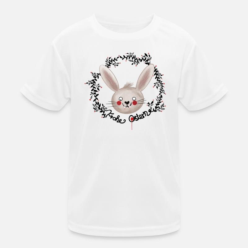 Vampire Easter Happy Easter Illustration Kids Functional T-Shirt