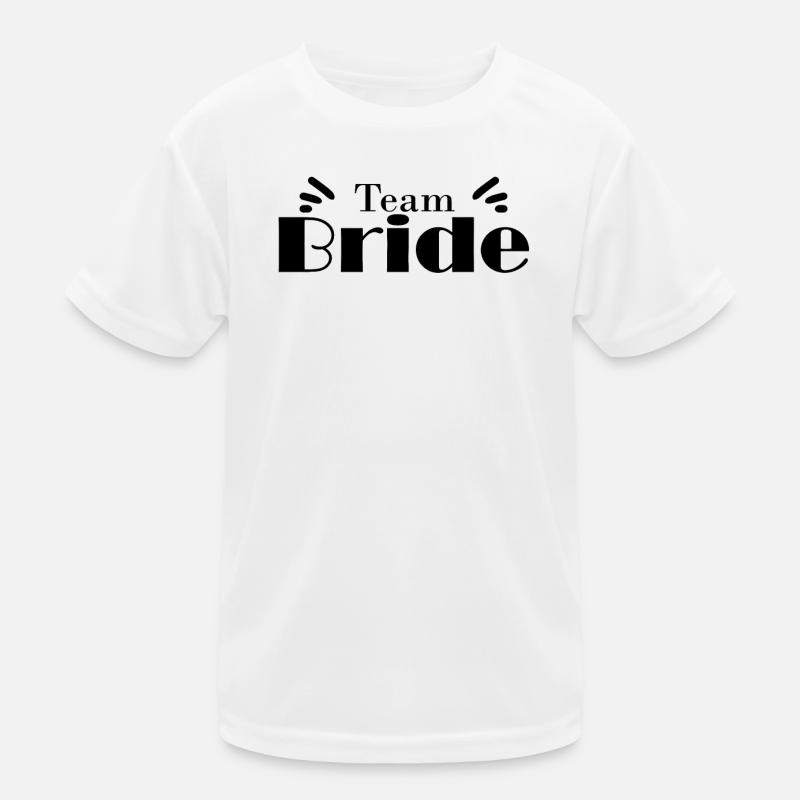 Célébration de mariage nuptiale par équipe T-shirt sport Enfant