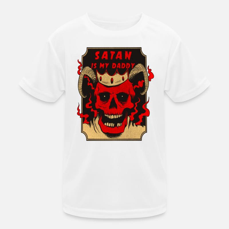 Satan est mon père T-shirt sport Enfant