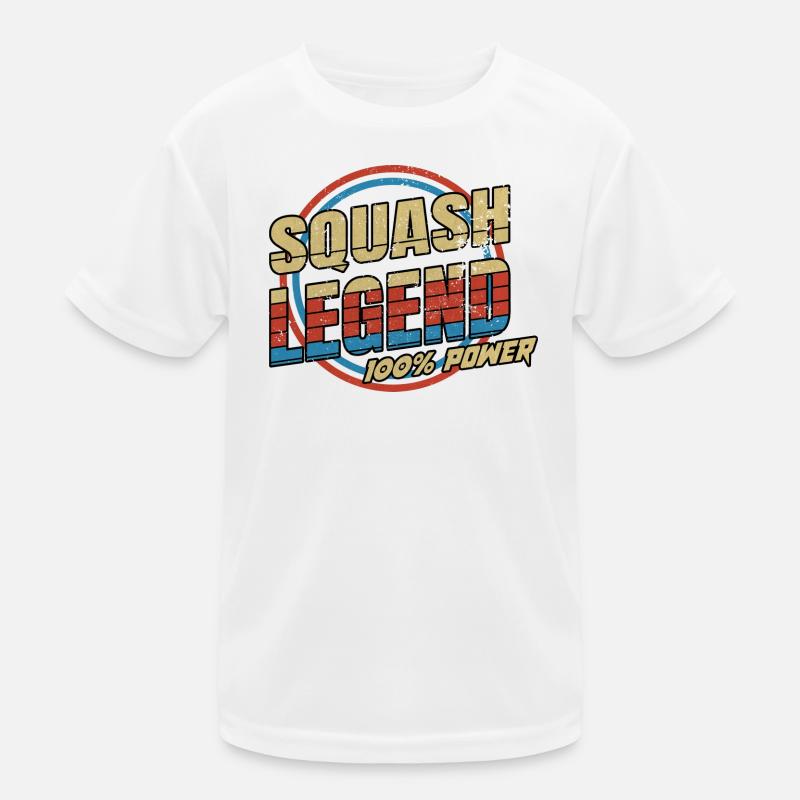 Squash Legende Kinder Funktions-T-Shirt