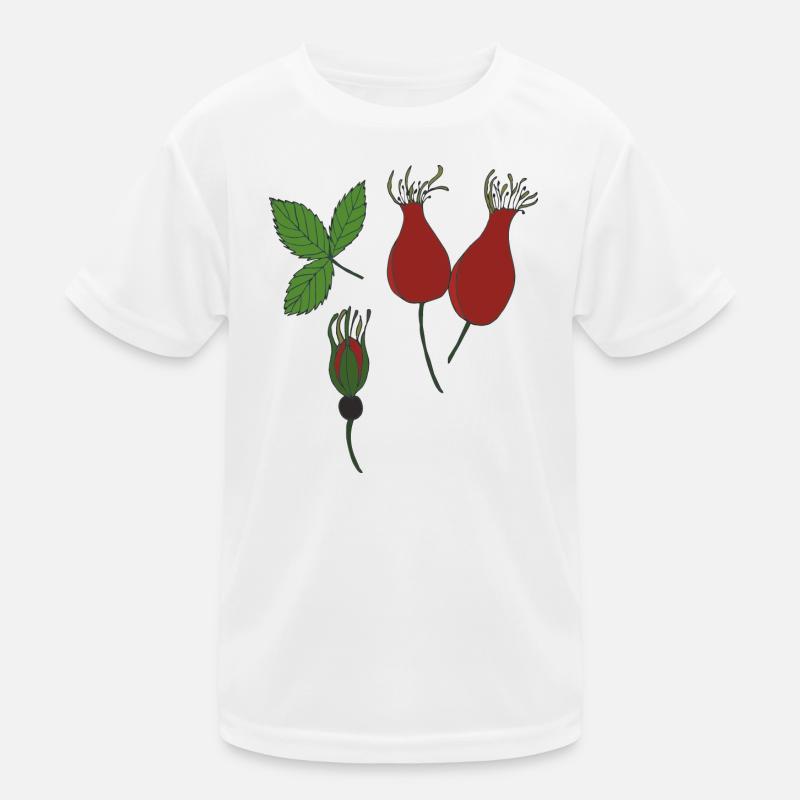 hagebutte Kinder Funktions-T-Shirt